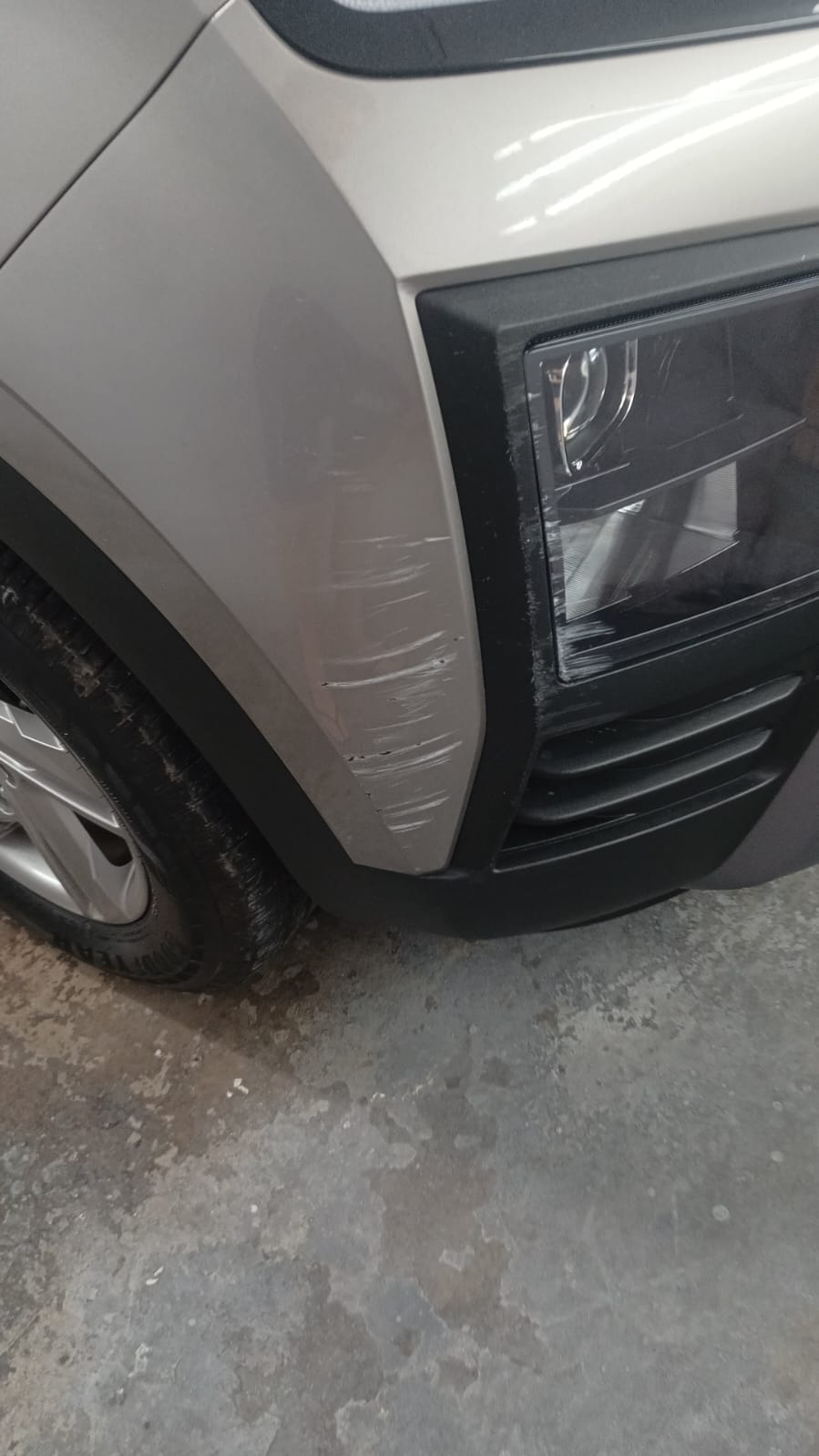 Antes: Reparo Rápido Para-choque Traseiro - Piterman Serviços Automotivos
